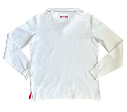 Ferrari White Polo Shirt