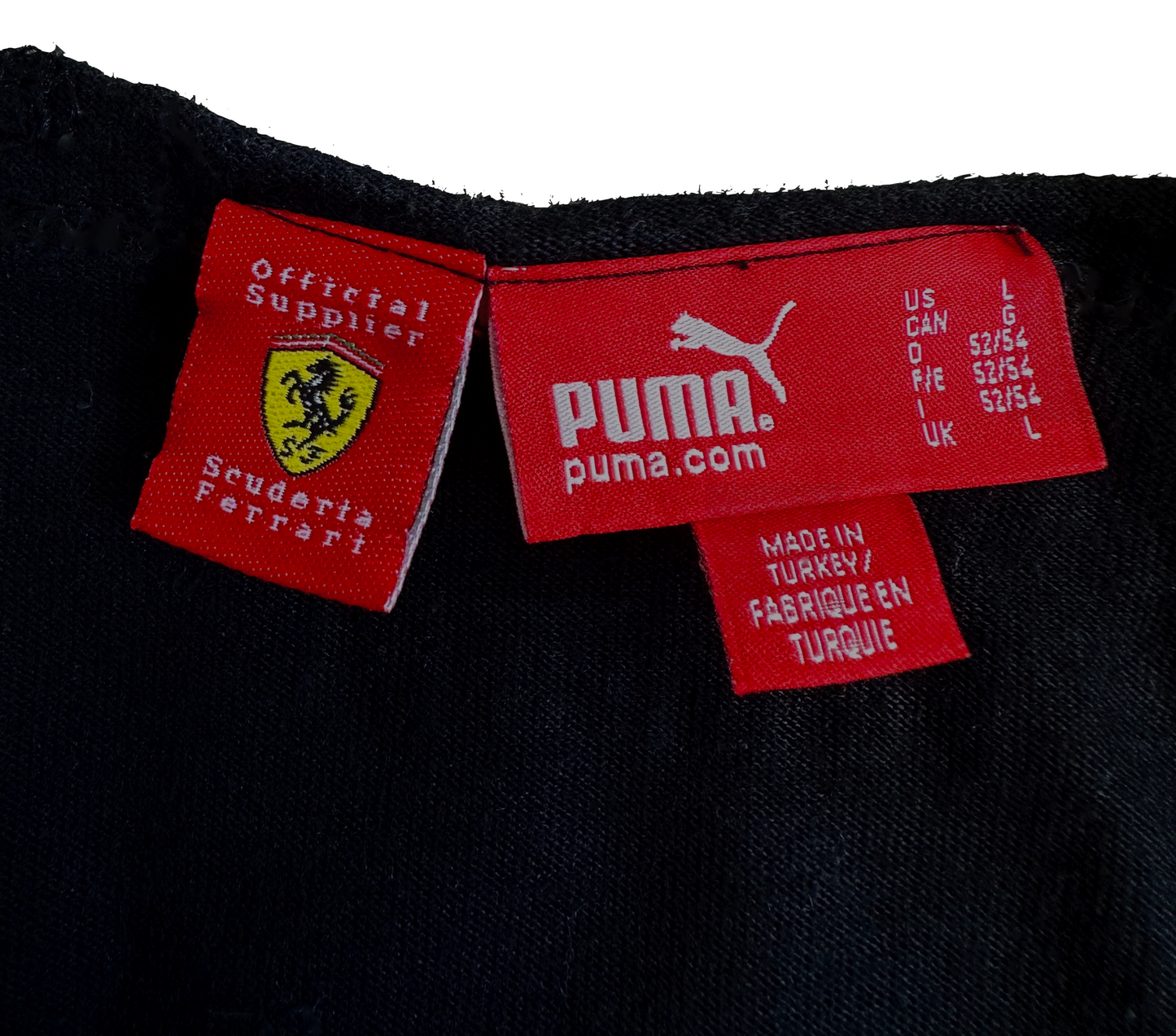 Ferrari x Puma Black Shirt